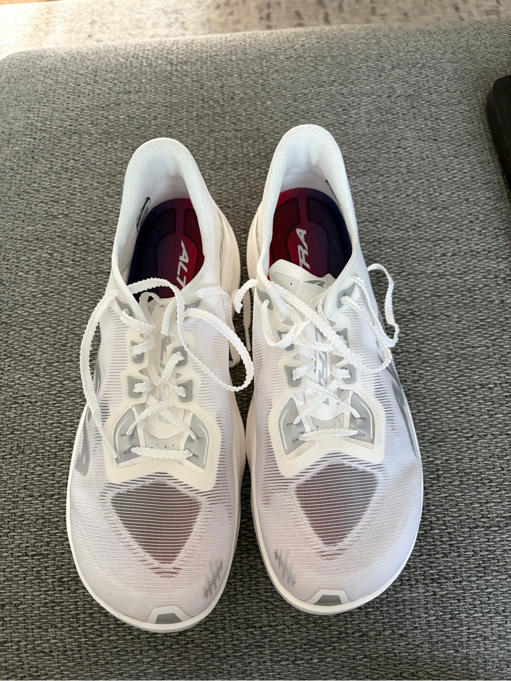 Vanish Carbon 3 Men's Running Shoes - White/Silver - Size 10.5